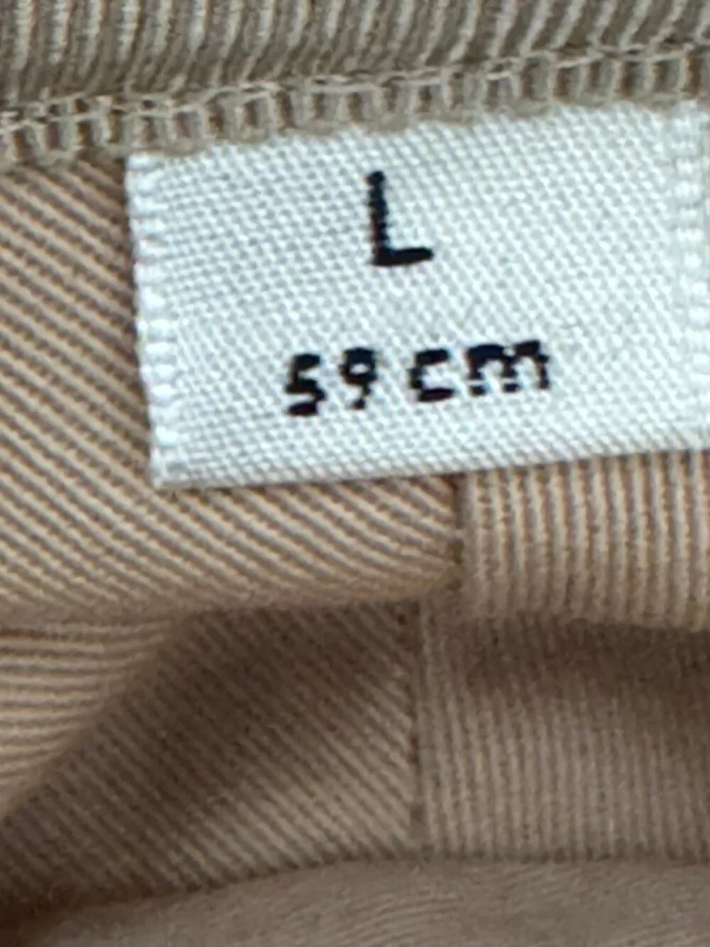 GUCCI GG Monogram Canvas Hat, sz L